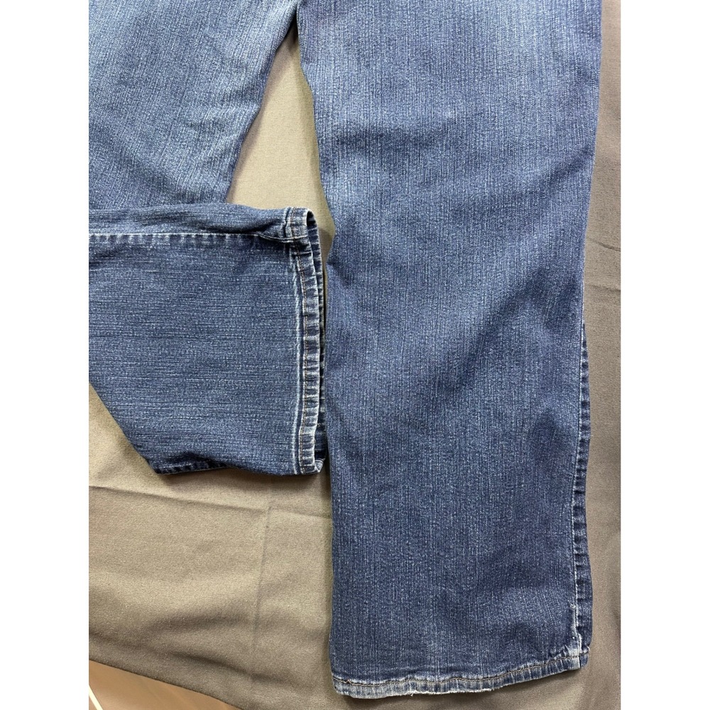 Stamp 10 Women's Straight Leg Blue Jeans Medium Wash Size 14 - Picture 14 of 14
